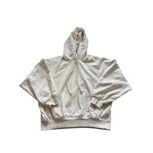 Madewell Beige Terry Relaxed Raglan-Sleeve Sweatshirt Hoodie NM342 Medium